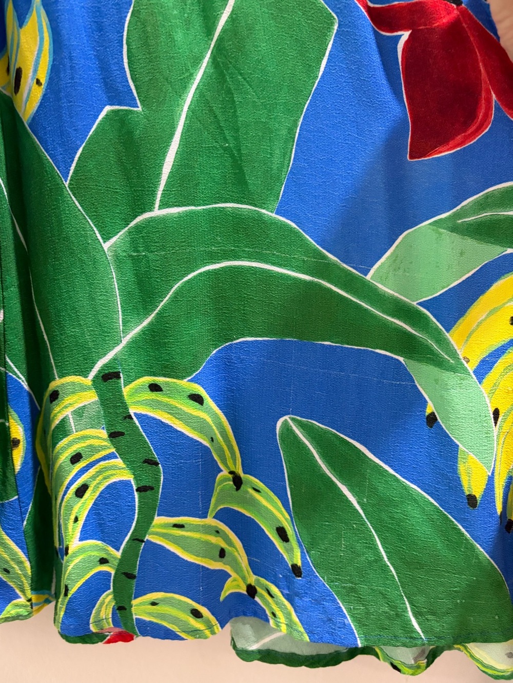 Farm Rio Blue Tropical Banana Print Maxi Dress ๐ - Picture 6 of 8